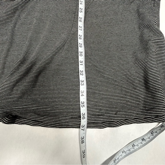 Lane Bryant Gray Striped Midi Dress - Picture 8 of 8